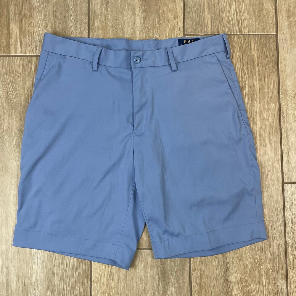 Polo Ralph Lauren Shorts Mens 34 Blue Performance Stretch Classic Fit Golf